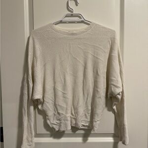 Babaton Cream Long Sleeve Top